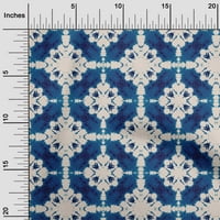 Onuone pamuk Cambric Royal Blue tkanina Geometrijska shibori DIY odjeća za preciziranje tkanine Tkanina