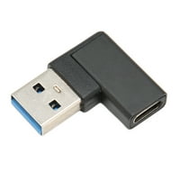 Pravi ugao USB do USB C adaptera, aluminijski legura USB do USB C adaptera za radnu površinu