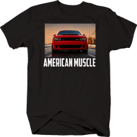 Američki mišić HOTROD SRT Challenger majica za muškarce 3xl