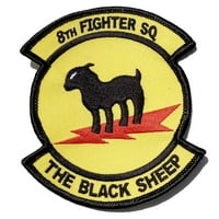 8. borbena eskadrila Crna ovčja zakrpa - šivati