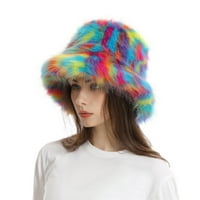 Ženska nejasna kašika šešir Vjetrootporna ultra debela zaštita od uha Zimska toplo FAU krzneni šešir
