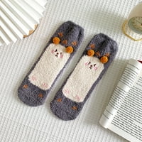 Yinguo par ženskih ležernih životinja print pamuk uzorak Lady Socks Tube Udobne čarape