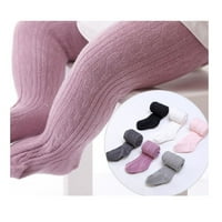 Dječje djevojke pantyhose djece čarape pletene gamaše zimske hlače tople čarape tople čarape zadijele