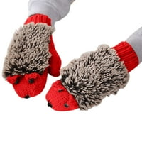 Rukavice Mittens Combo sa džepnim rukavicama rukavice za žene hladno vrijeme ježete tople pletene zimske
