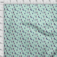 Onuone svilene tabby tkanine pruge i geometrijski oblici Geometrijski ispis tkanina bty wide
