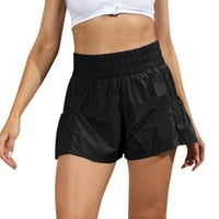 Aaiymet ženske gaćice za ljetne ženske trčanje vježba elastične hlače hlače hlače kratke hlače za žene
