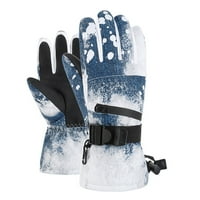 Pjtewawe zimske sportove Muškarci i žene tople zimske skijaške rukavice zimske rukavice na otvorenom