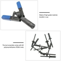 Rosarivae set ručnog alata za ručni alat za puller izvlačenja za rivert i ergonomski dizajn Poli zakovica