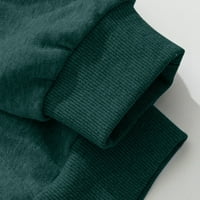 SNGXGN muške dukseve sa punim zip duksevima teške kapuljače za teške kapuljače, zelena, veličina XL
