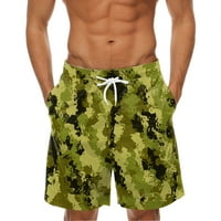 Muške opruge Ljetne casual hlače ispisane sportske hlače sa džepovima kupaće kostim žene
