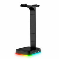 Elroy RGB stalak za slušalice Office Gaming Slušalice Plastični mobilni telefon Zavod za punjenje nosač