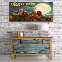 Sedona, Arizona, Snoopy Rock i puni mjesec