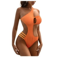 Gotyou Kupiotske kostime modne seksi kupaći kostimi jednodijelni set kupaći kostim BIKINI narančasta