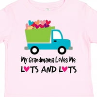 Inktastična grandmama voli mi srce za poklon malih majica dječaka