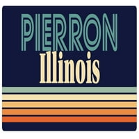 PIERRON Illinois frižider magnet retro dizajn