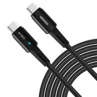 Urban USB C do USB C kabel 10ft 100W, USB 2. Kabel za punjenje Kabel Brzi naboj za brtvi TAB 13, IPad