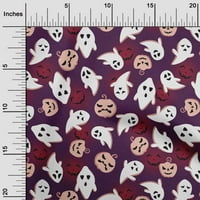 Onuone Georgette viskoza ljubičasta tkanina Halloween haljina materijala materijal tkanina za ispis