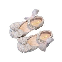 Princeze djevojke sandale cipele biserne rhinestones blistaju dječju princezu za zabavu i vjenčanu cipelu