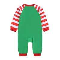 Blueeeeek podudaranje porodice pidžame postavlja božićnu PJ-ovu odjeću za spavanje snimke sa dno dno