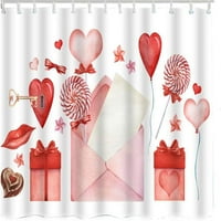 Dan valentina Slatki ljubavni simbol Srce Cvijeće Kiss Pismo Brak Poklon Smiješni tuš Curking Poklon