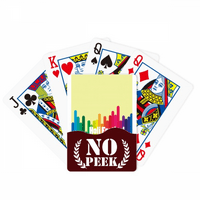 Korak u boji Multicolor Celeblation Peek Poker igračka kartica Privatna igra