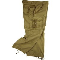 Stonetouch A8- Muške teretne hlače od vojnog stila 44x32 - Khaki