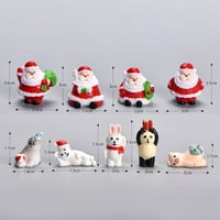 Jiaroswwei obožavan snjegović oblik minijaturni dekor lista prekrasna ručno rađena minijaturna statua