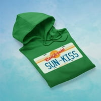 Auto ploče Kalifornija Sun-Kiss Hoodie Žene -Image by Shutterstock, Ženska mala