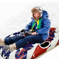 Enquiret zimski božićni skis teški zadebljano dno sa čvrstim ručkama za zimsku vanjsku upotrebu Type3