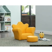 Lijepa krovna oblika dječje stolice s osmanskom žutom bojom