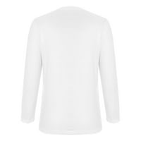Prodaja Ženske modne košulje Suncokret grafički tisak Trendy Odjeća za žene Crewneck pulover rukava