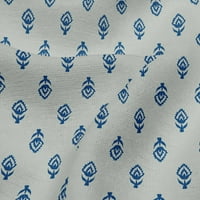 Onuone viskoznog dresa svijetlo plava blok tkanine šivaći materijal za ispis tkanina od dvorišta širokog