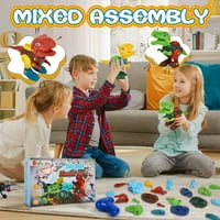 Igračke za dinosauru za godinu dana dječaci djevojke - Edukativne dinosauruške igračke za djecu 3- 5-