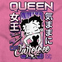 Kanji Betty Boop Kraljica bezbrižnih djevojčica Dječja majica Tee Teen Brisco Brands XS