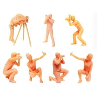 Figure simulacijske figurice na ornamentne figurice za arhitektonsku zgradu Pješčana stolna stanica