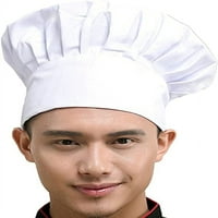 Šef šešir za odrasle prilagodljiva elastična pekara kuhinja Kuhanje kuhanje CHEF CAP