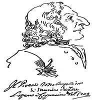 Antonio Vivaldi. Nitalinski violinist i kompozitor. Crtanje 1723. godine, Pier Leone Ghezzi. Poster