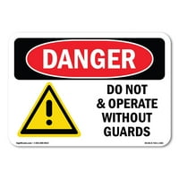 Znak opasnosti - ne rade bez stražara