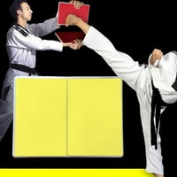 Taekwondo karate ploče za pjenu za trening žuti i crveni