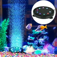 12ljeno akvarij mjehurić zraka, višebojna potoparna riblja rezervoarska zračna lampa za zrak za riblje