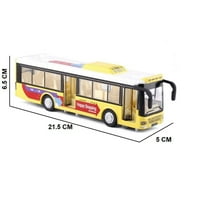 Metalni autobusni igrački - autobus za djecu sa zvučnim i lakim efektima