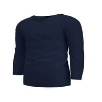 Paille Muške V izrez Slim Fit bluza Ležerne prilike Basic Tee Sleeve Sportske majice