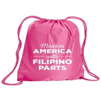 Napravljeno u Americi sa filipinskim dijelovima Cinch Pack