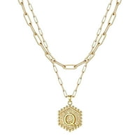 Ogrlice od tarmeek za žene, modne žene poklon engleski naziv naziv lanaca privjesak ogrlice nakit zaljubljeni