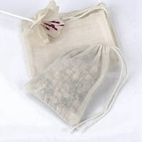 Torbe za pamučne torbe za crtanje muslinske torbe, vrećice za pivuru čaj