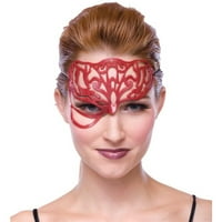 Crvena maskarska maska ​​za ispunjavanje