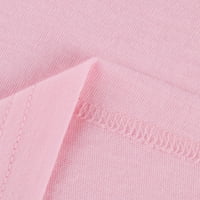 Bluze za majčinstvo Žene 'Ležerne prilike sa četiri lista Pulover kratkih rukava TOPLY bluza, ružičasta,