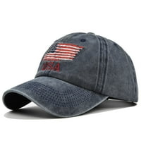 Cuoff bejzbol šeširi za muškarce Američka zastava Patch prozračne mrežne klase Podesite pamučne kape