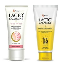 Lacto Calamin Day Cleanse & Protect Dnevna kože kože sa kainom Kloninom Klay Facewash ml i SPF Sunčana