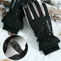Bobasndm Skijavice Muškarci, Vodootporne rukavice za dodir, klizne rukavice za skijanje, pamučne unise